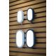 Ledvance - LED Вуличний настінний світильник BULKHEAD LED/11W/230V IP54 чорний