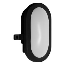 Ledvance - LED Вуличний настінний світильник BULKHEAD LED/6W/230V IP54 чорний