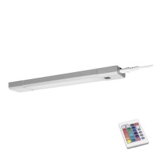 Ledvance - Люмінесцентний RGB LED світильник для підсвітки стільниці з регулятором яскравості SLIM LED/4W/230V + дистанційне керування