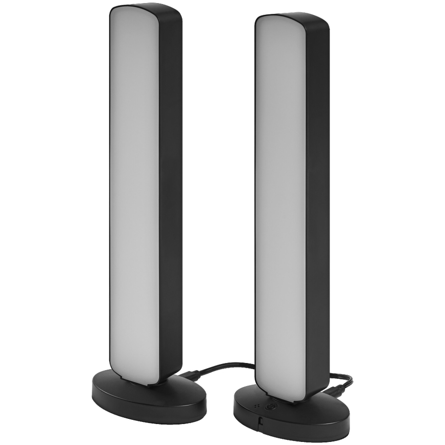 Ledvance - НАБОР 2x Светодиодная настольная RGBW-лампа с регулированием яркости MOOD LIGHT LED/4W/230V Wi-Fi + дистанционное управление