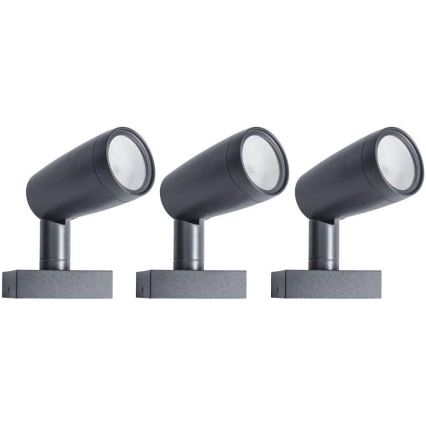 Ledvance - НАБОР 3x Светодиодная уличная RGBW-лампа SMART+ SPOT 3xLED/4,5W/230V IP65 Wi-Fi