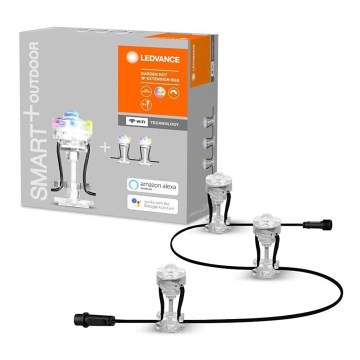 Ledvance - Набор светодиодных уличных светильников RGB SMART+ 3xLED/0,7W/230V IP65 Wi-Fi