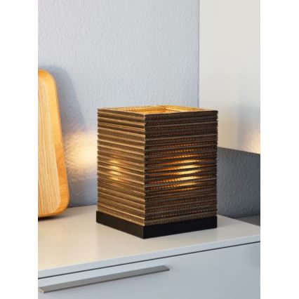 Ledvance - Настільна лампа DECOR CARDBOARD 1xE27/15W/230V 20x20 см