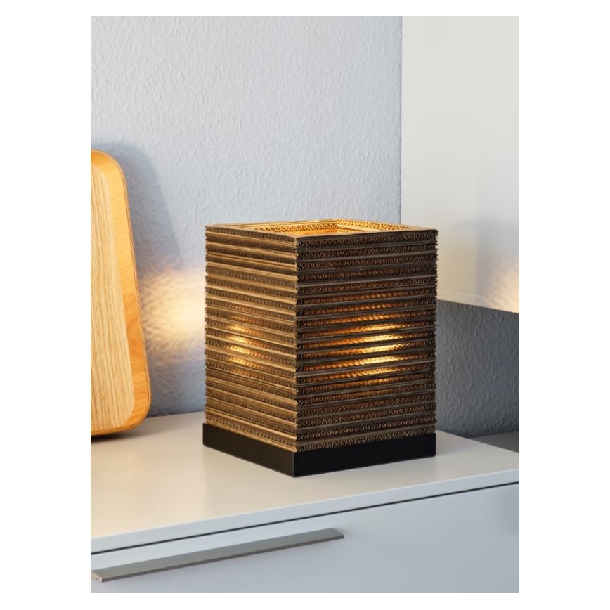 Ledvance - Настільна лампа DECOR CARDBOARD 1xE27/15W/230V 20x20 см