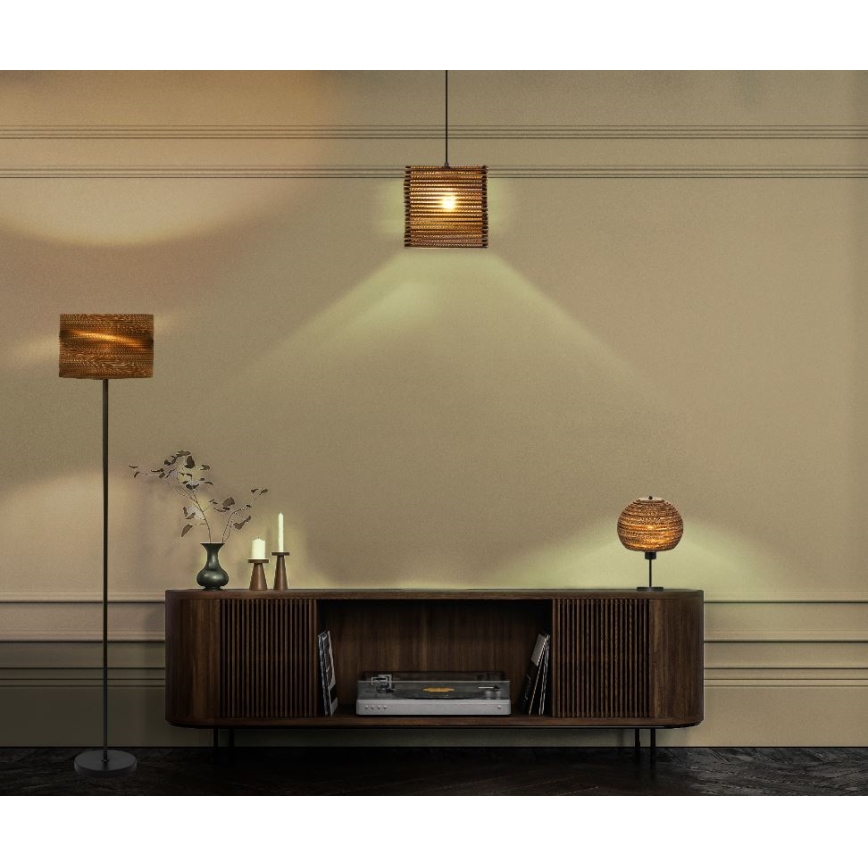 Ledvance - Настільна лампа DECOR CARDBOARD 1xE27/15W/230V діаметр 26 см