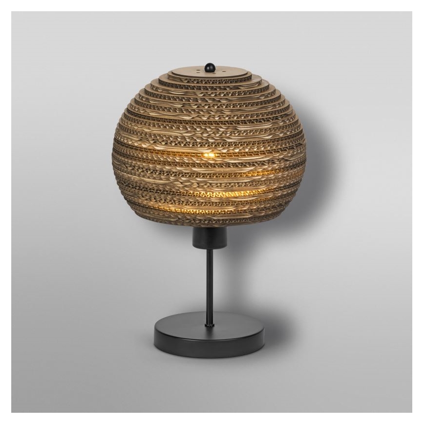Ledvance - Настільна лампа DECOR CARDBOARD 1xE27/15W/230V діаметр 26 см