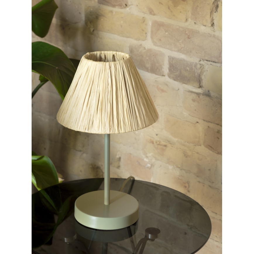 Ledvance - Настільна лампа DECOR RAFFIA 1xE27/15W/230V рафія