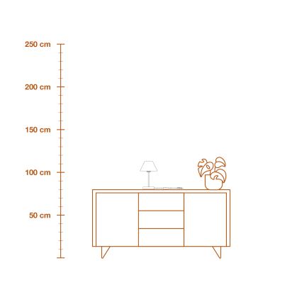 Ledvance - Настільна лампа DECOR RAFFIA 1xE27/15W/230V рафія