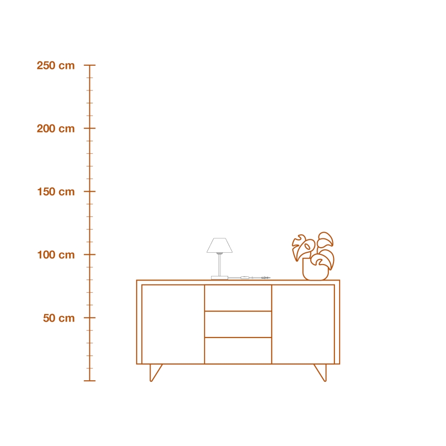 Ledvance - Настільна лампа DECOR RAFFIA 1xE27/15W/230V рафія