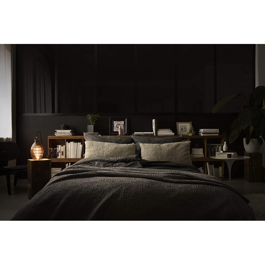 Ledvance - Настільна лампа GRAPE 1xE27/40W/230V помаранчевий