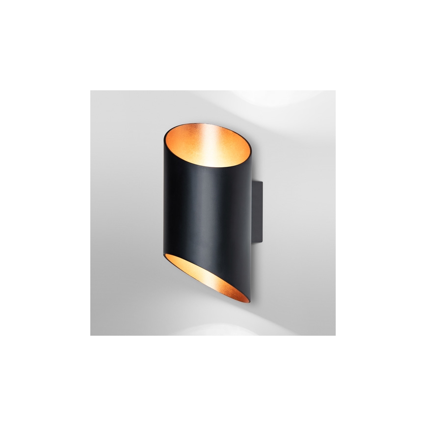 Ledvance - Настінний LED світильник з регулюванням яскравості SMART+ CYLINDRO LED/12W/230V 3000-6500K Wi-Fi чорний