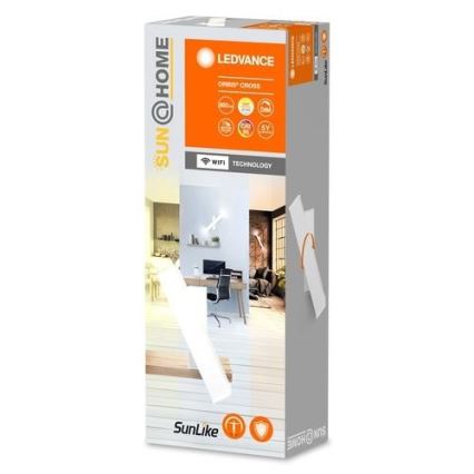 Ledvance - Настінний LED світильник з регулюванням яскравості SUN@HOME CROSS 2xLED/6W/230V Wi-Fi