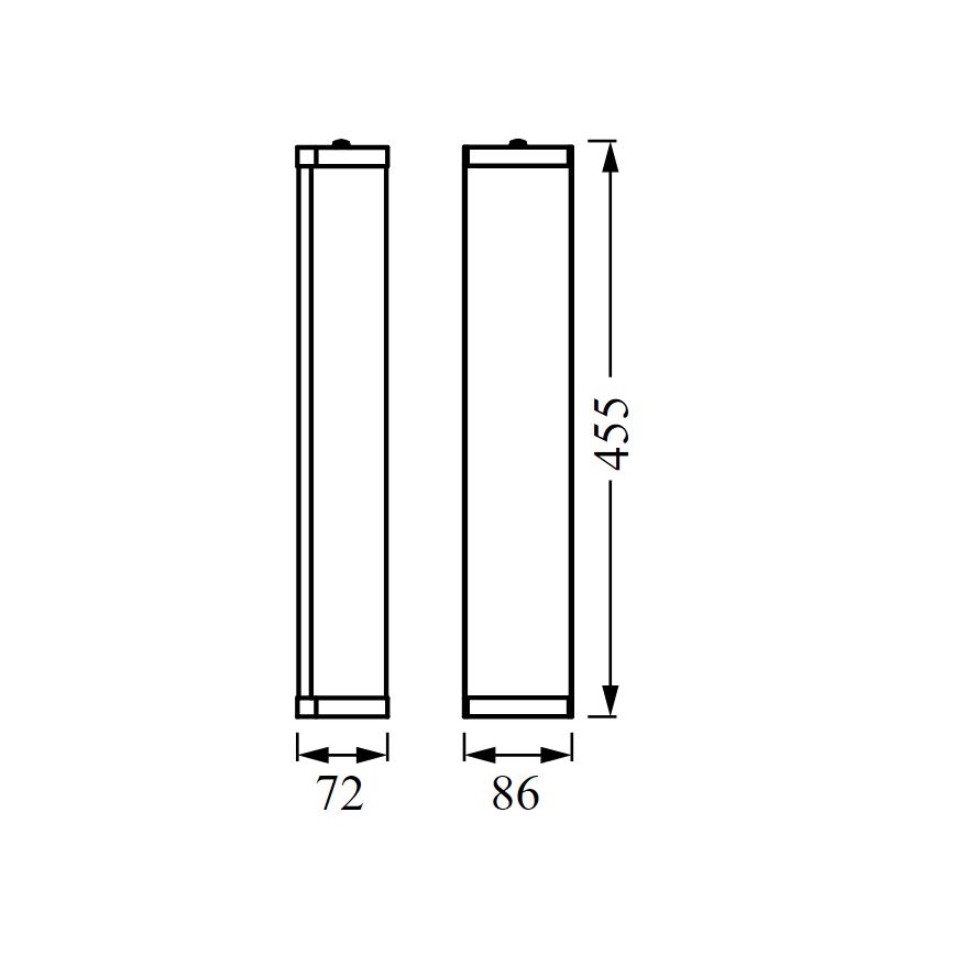 Ledvance - Настінний світильник для ванної кімнати BATHROOM CLASSIC 3xE14/12W/230V IP44