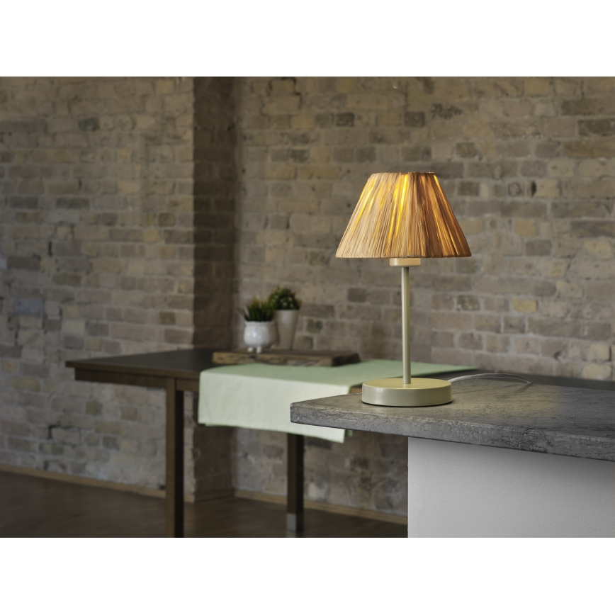 Ledvance - Настольная лампа DECOR RAFFIA 1xE27/15W/230V рафия