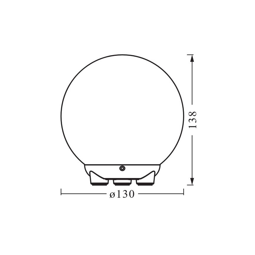 Ledvance - Светодиодная RGBW регулируемая настольная лампа SMART+ MAGIC LED/2,5 Вт/5 В 2200-6500K Wi-Fi с зарядкой