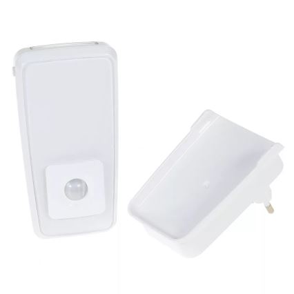 Ledvance - Навігаційний LED світильник в розетку з датчиком LUNETTA LED/2W/230V