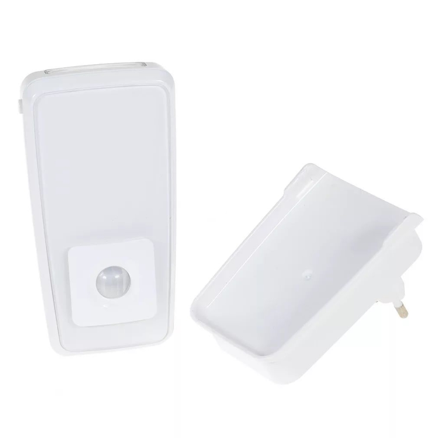 Ledvance - Навігаційний LED світильник в розетку з датчиком LUNETTA LED/2W/230V