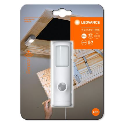 Ledvance - Навігаційний LED світильник з датчиком NIGHTLUX LED/0,35W/3xAAA IP54