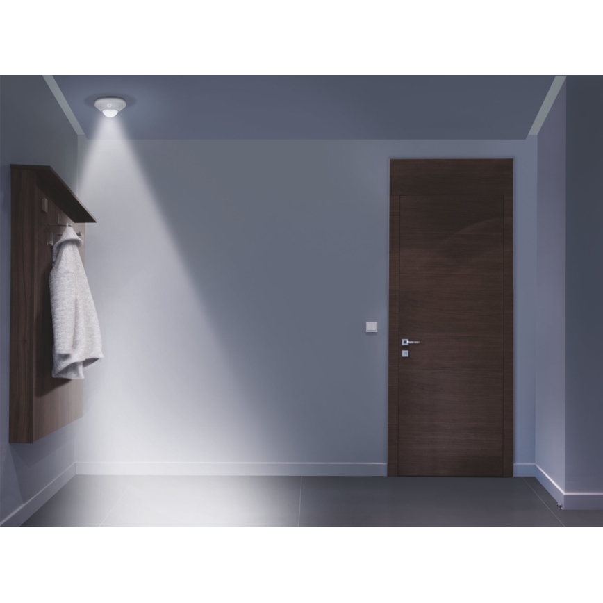 Ledvance - Навігаційний LED світильник з датчиком NIGHTLUX LED/1,7W/3xAA 4000K