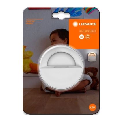 Ledvance - Нічний LED світильник з регулюванням яскравості LUNETTA LED/0,7W/230V
