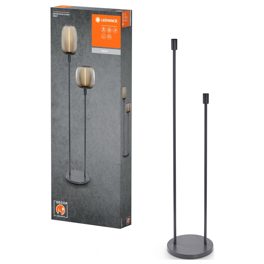 Ledvance - Ножка лампы DECOR STICK 2xE27/40W/230V антрацит