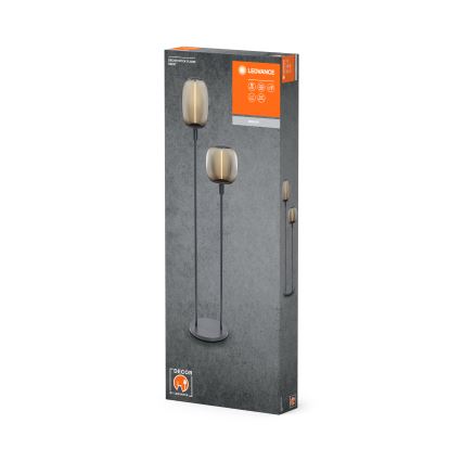Ledvance - Ножка лампы DECOR STICK 2xE27/40W/230V антрацит