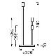 Ledvance - Ножка лампы DECOR STICK 3xE27/40W/230V антрацит