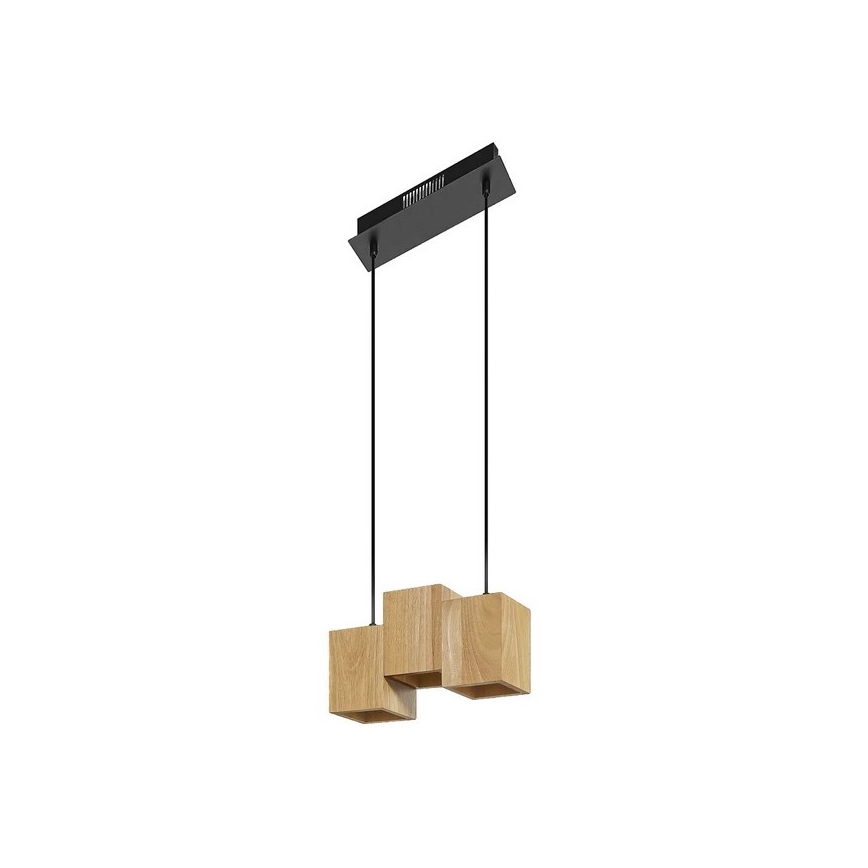 Ledvance - Підвісна LED люстра з регулюванням яскравості DECOR WOOD 3xLED/7W/230V Wi-Fi