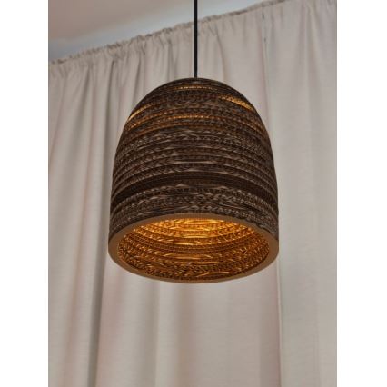 Ledvance - Підвісна люстра DECOR CARDBOARD 1xE27/15W/230V діаметр 25 см