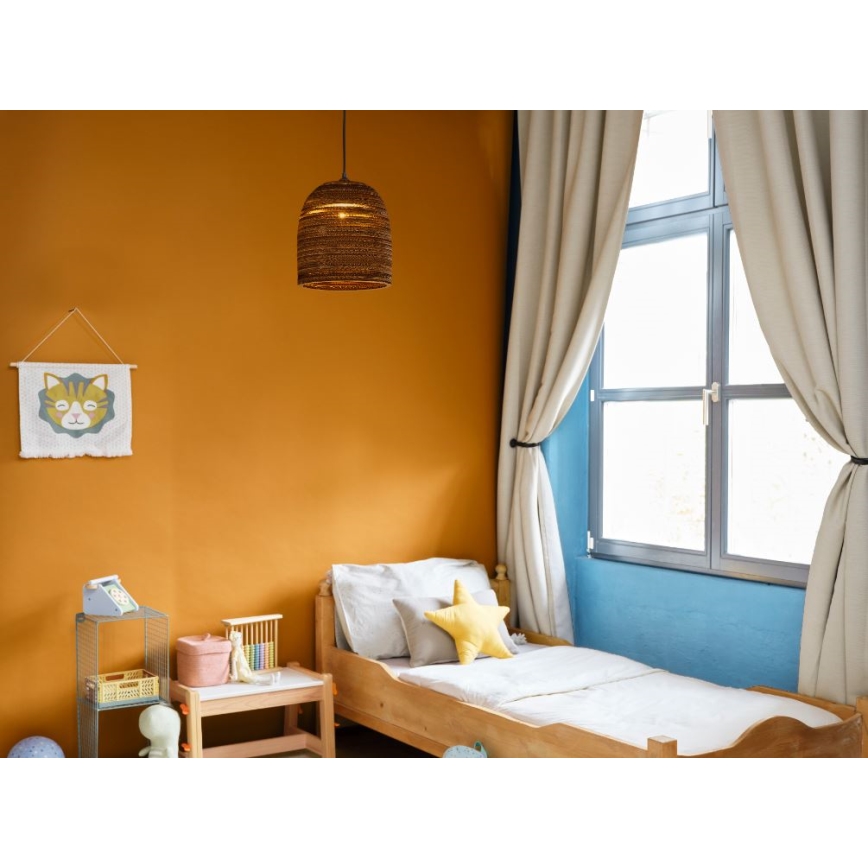 Ledvance - Підвісна люстра DECOR CARDBOARD 1xE27/15W/230V діаметр 25 см