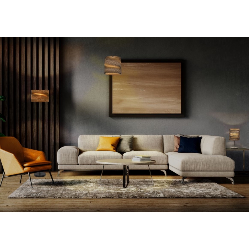 Ledvance - Підвісна люстра DECOR CARDBOARD 1xE27/15W/230V діаметр 25 см