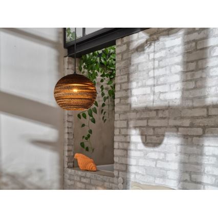 Ledvance - Підвісна люстра DECOR CARDBOARD 1xE27/15W/230V діаметр 26 см