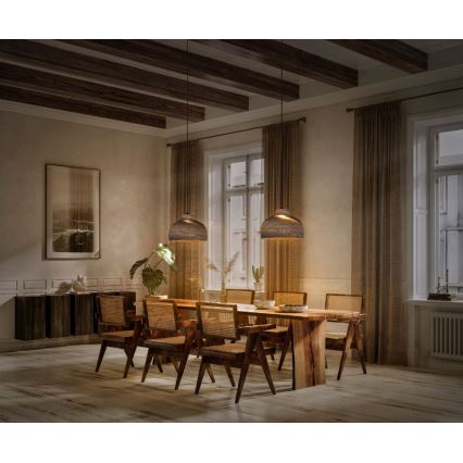 Ledvance - Підвісна люстра DECOR CARDBOARD 1xE27/15W/230V діаметр 36 см