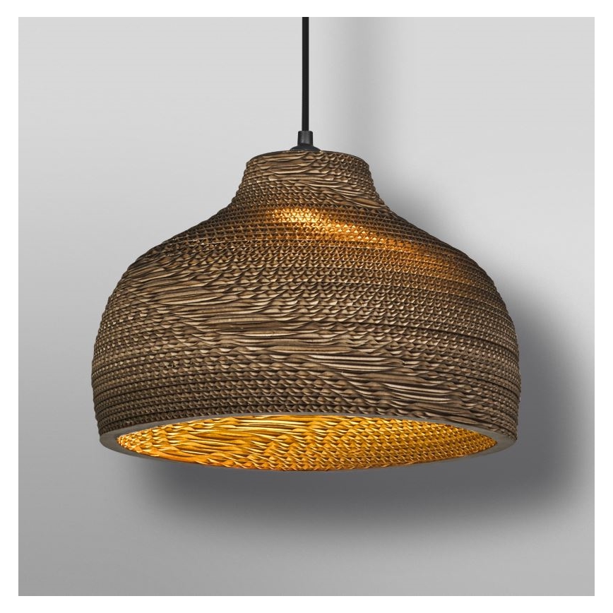 Ledvance - Підвісна люстра DECOR CARDBOARD 1xE27/15W/230V діаметр 36 см