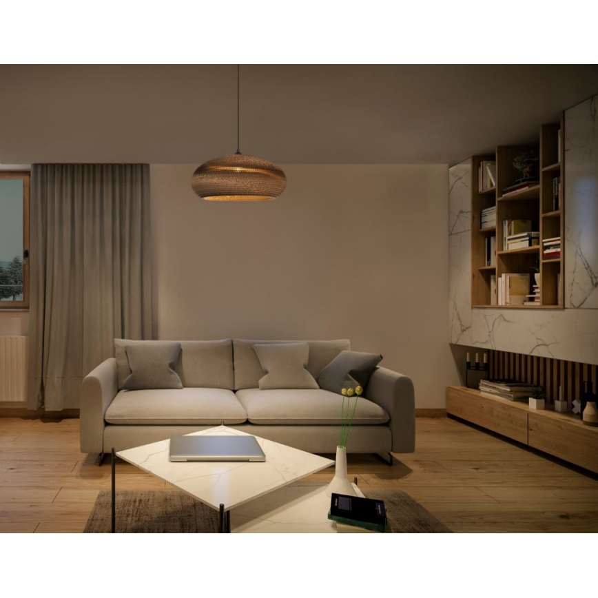 Ledvance - Підвісна люстра DECOR CARDBOARD 1xE27/15W/230V діаметр 40 см