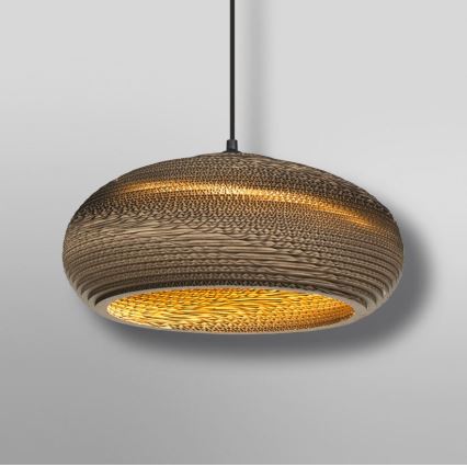 Ledvance - Підвісна люстра DECOR CARDBOARD 1xE27/15W/230V діаметр 40 см