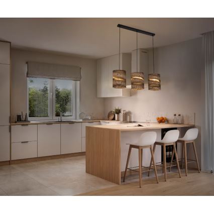 Ledvance - Підвісна люстра DECOR CARDBOARD 3xE27/15W/230V