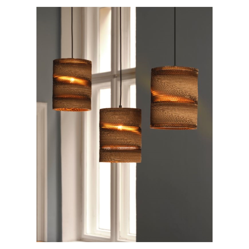Ledvance - Підвісна люстра DECOR CARDBOARD 3xE27/15W/230V