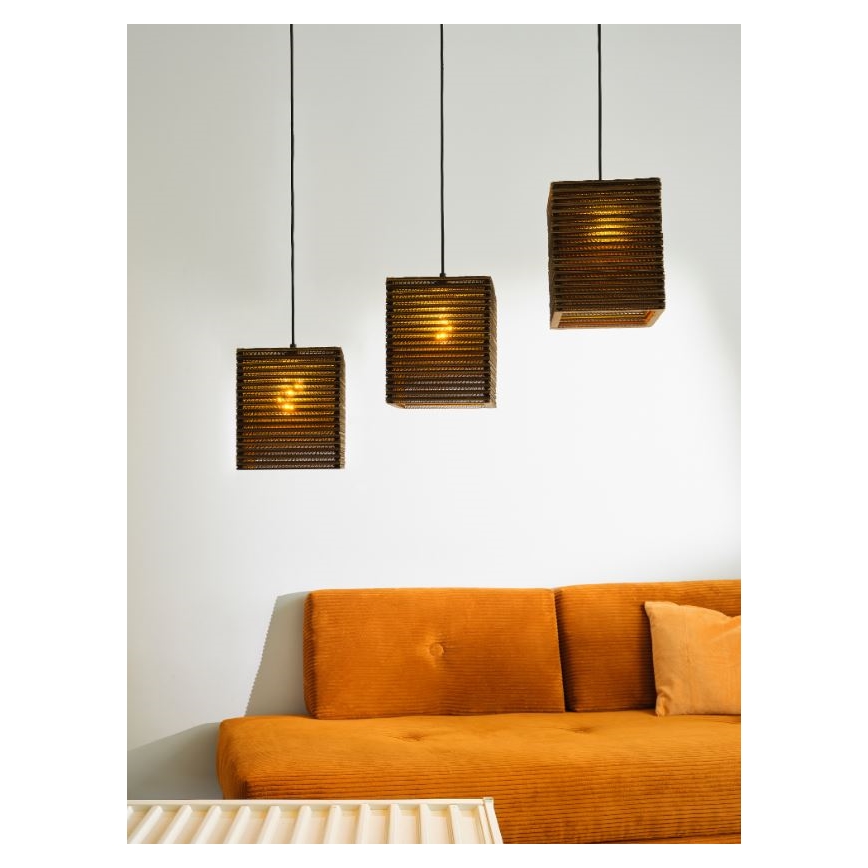 Ledvance - Підвісна люстра DECOR CARDBOARD 3xE27/15W/230V