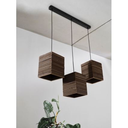Ledvance - Підвісна люстра DECOR CARDBOARD 3xE27/15W/230V