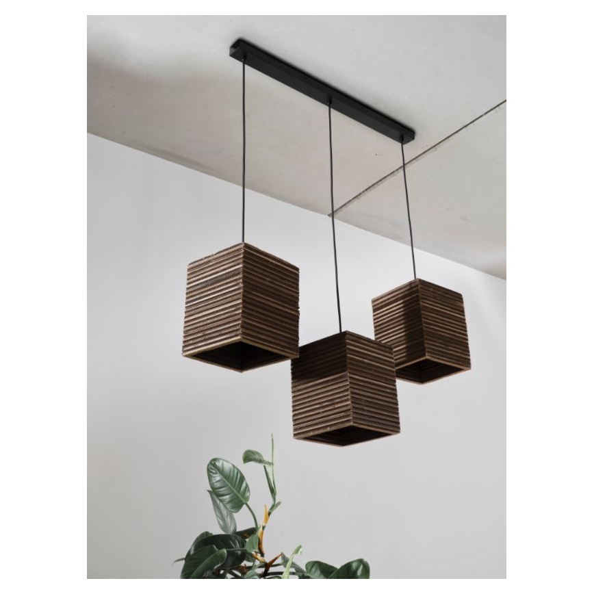 Ledvance - Підвісна люстра DECOR CARDBOARD 3xE27/15W/230V