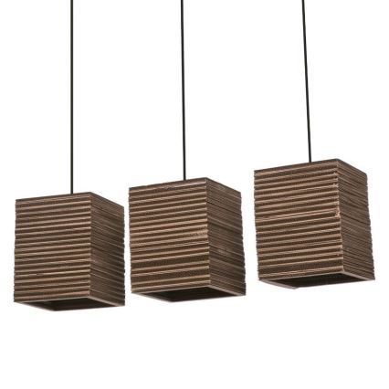Ledvance - Підвісна люстра DECOR CARDBOARD 3xE27/15W/230V