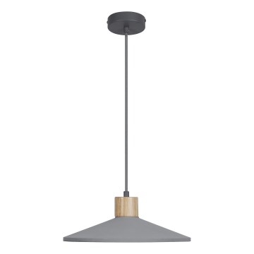 Ledvance - Підвісна люстра DECOR CONCRETE 1xE27/15W/230V діаметр 32 см бетон сірий