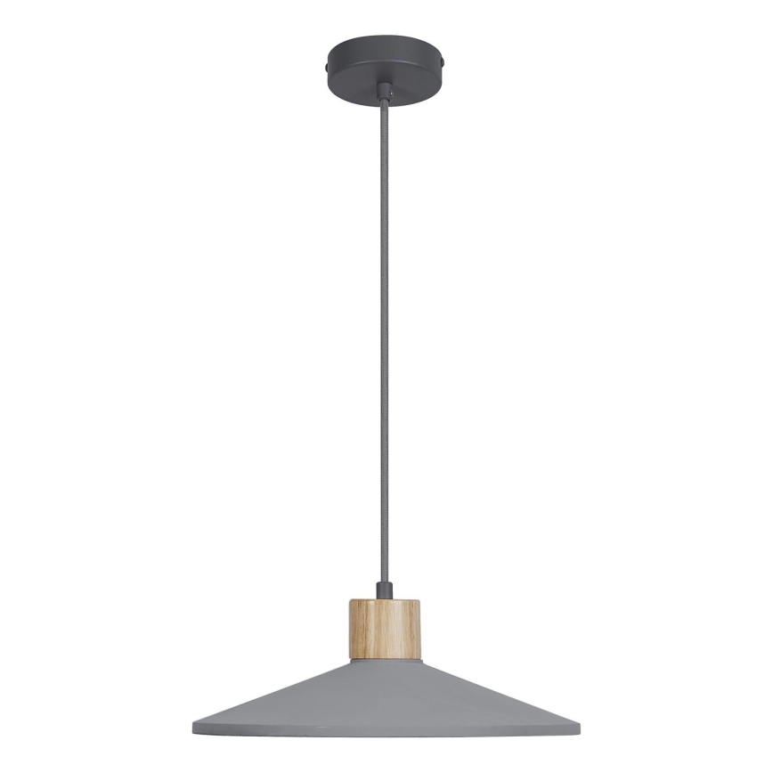 Ledvance - Підвісна люстра DECOR CONCRETE 1xE27/15W/230V діаметр 32 см бетон сірий