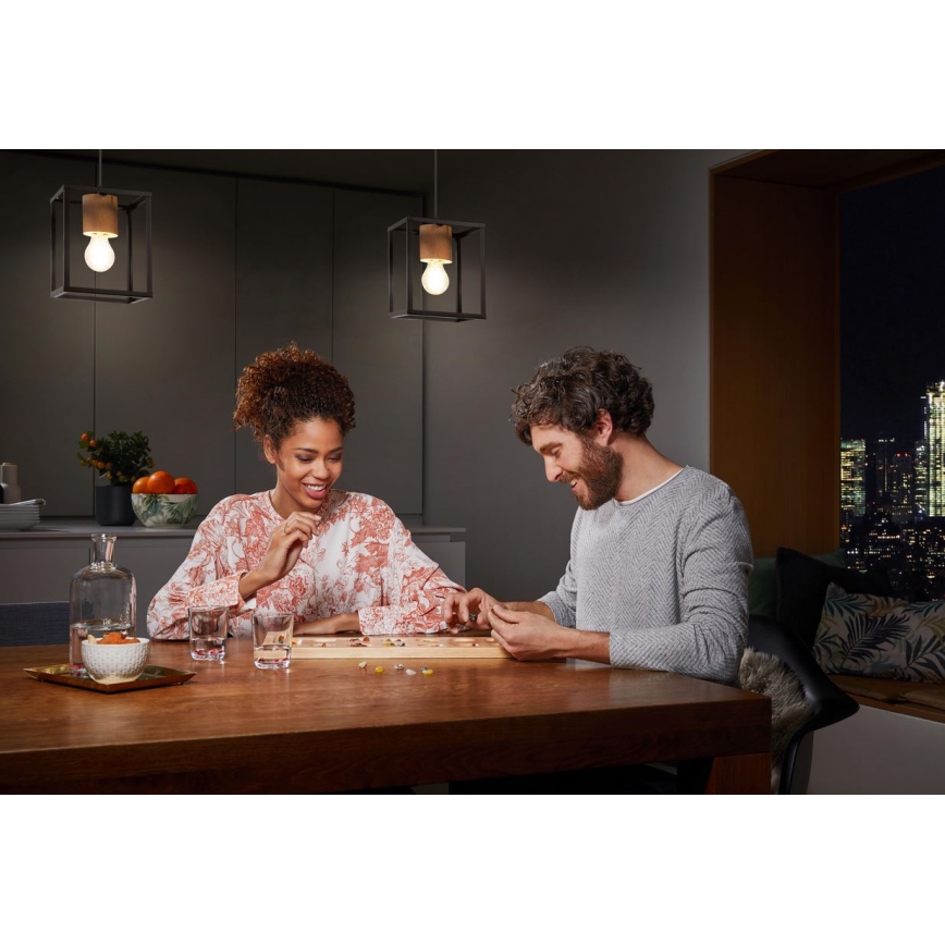 Ledvance - Підвісна люстра DECOR NAIROBI 1xE27/15W/230V каучукове дерево