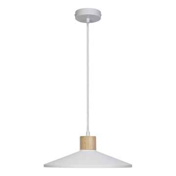 Ledvance - Підвісна люстра DECOR PLASTER 1xE27/25W/230V діаметр 32 см гіпс білий