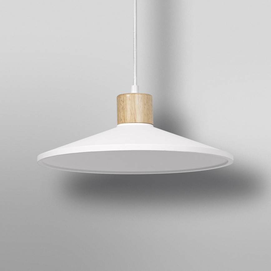 Ledvance - Підвісна люстра DECOR PLASTER 1xE27/25W/230V діаметр 32 см гіпс білий