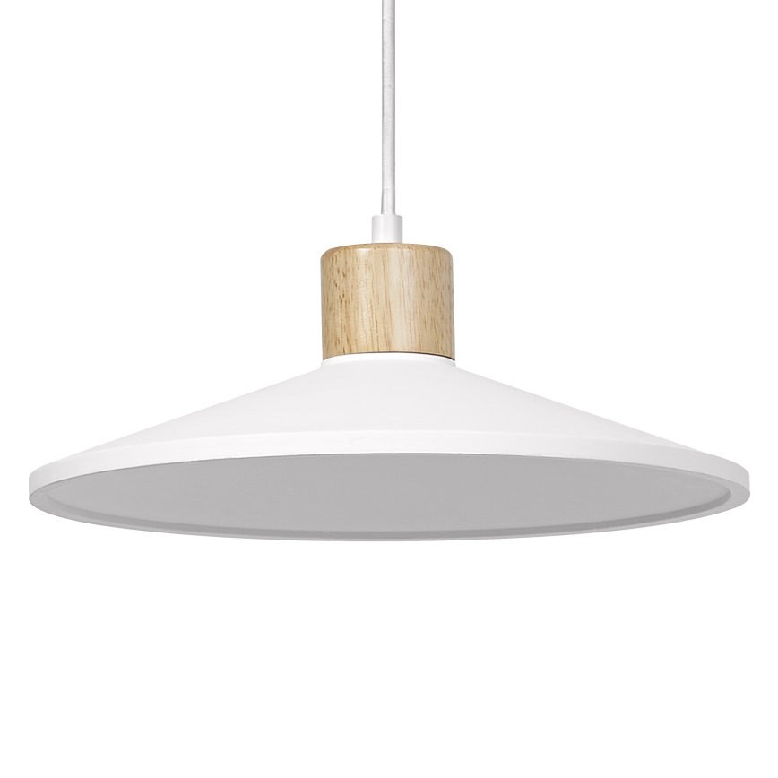 Ledvance - Підвісна люстра DECOR PLASTER 1xE27/25W/230V діаметр 32 см гіпс білий