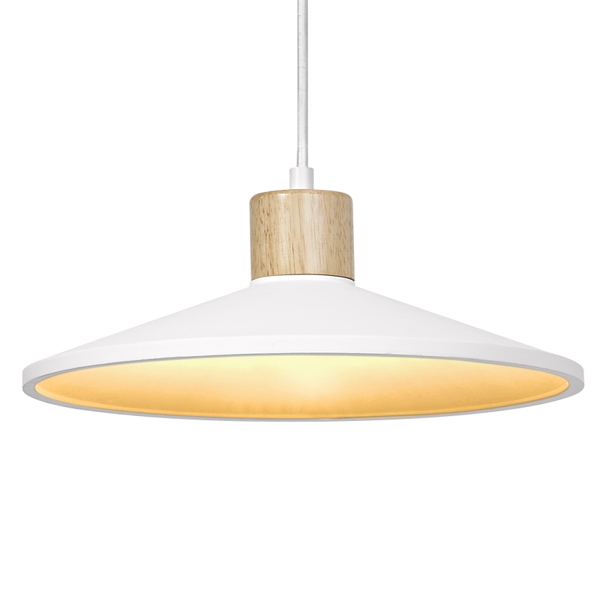 Ledvance - Підвісна люстра DECOR PLASTER 1xE27/25W/230V діаметр 32 см гіпс білий