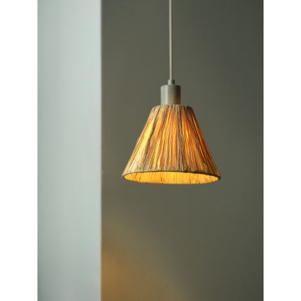 Ledvance - Підвісна люстра DECOR RAFFIA 1xE27/15W/230V рафія